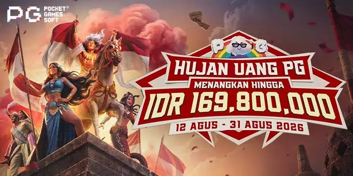EVENT PGSOFT MONEY RAIN TOURNAMENT MULAI TANGGAL 12 AUGUST 2026 HINGGA 31 AUGUST 2026 UNTUK PASARAN IDR SAJA.